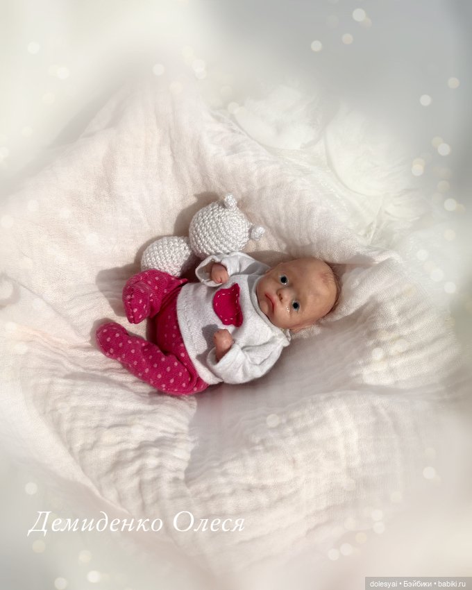 Девчушка 👧 — Обучение реборнингу: роспись (фото 3)