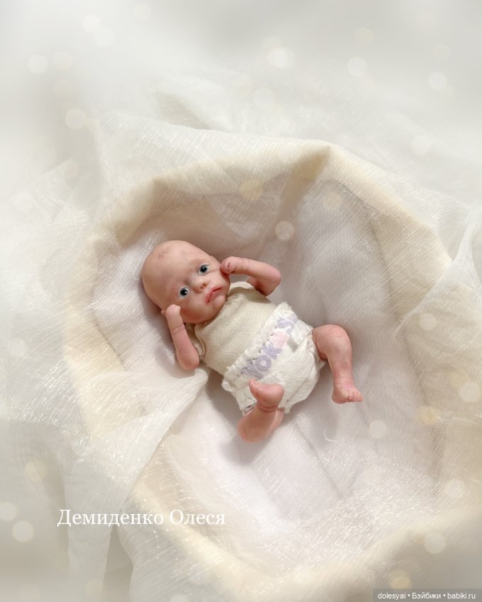 Девчушка 👧 — Обучение реборнингу: роспись