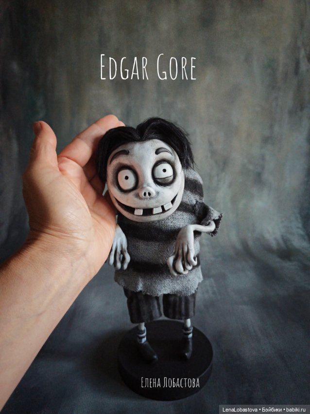 Edgar Gore.Персонаж мультфильма "Франкенвини "Тима Бёртона (фото 3)