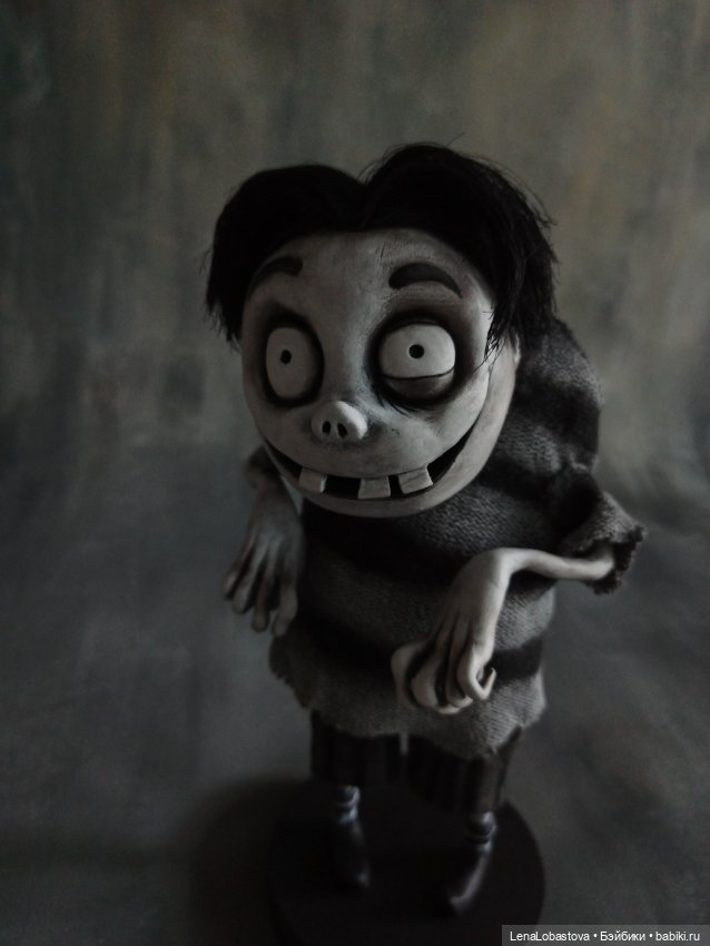 Edgar Gore.Персонаж мультфильма "Франкенвини "Тима Бёртона