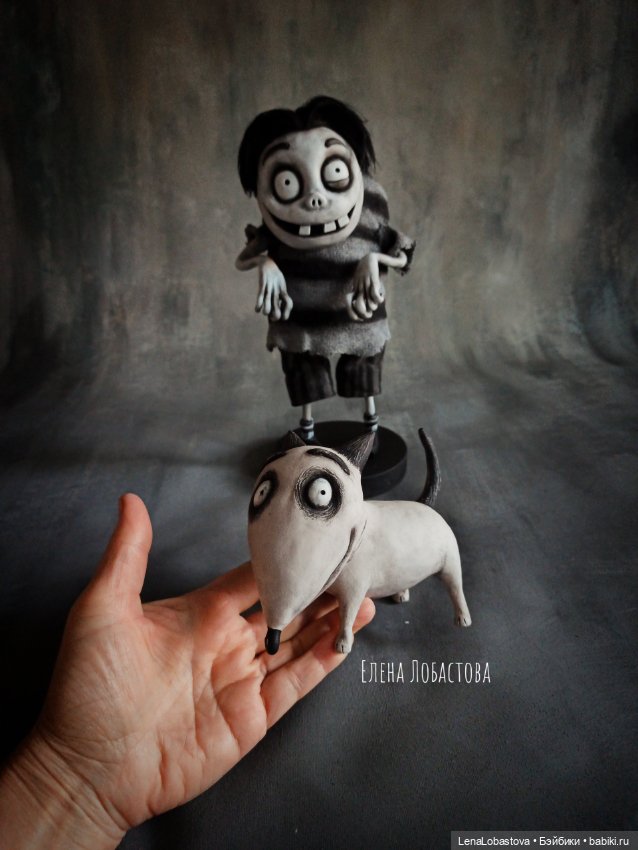 Edgar Gore.Персонаж мультфильма "Франкенвини "Тима Бёртона (фото 4)