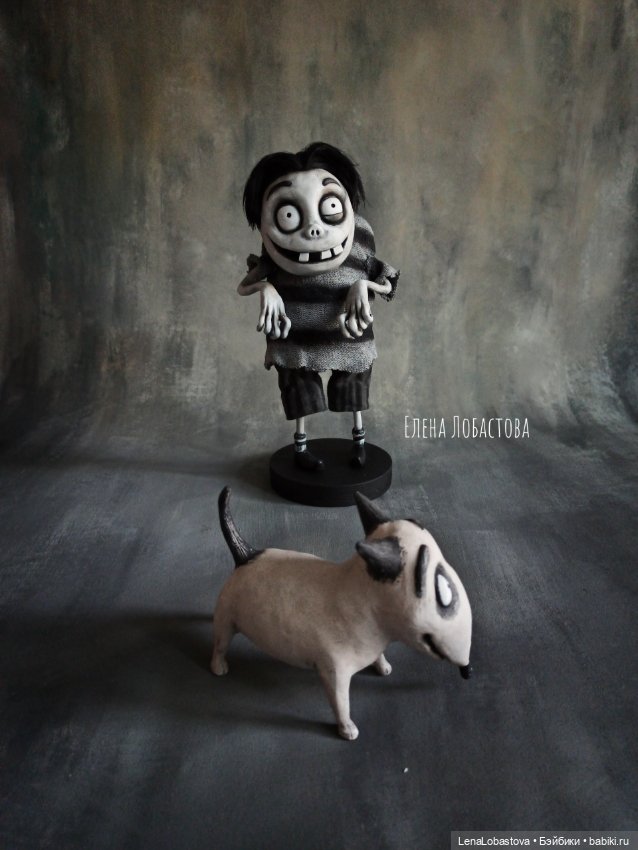 Edgar Gore.Персонаж мультфильма "Франкенвини "Тима Бёртона (фото 6)