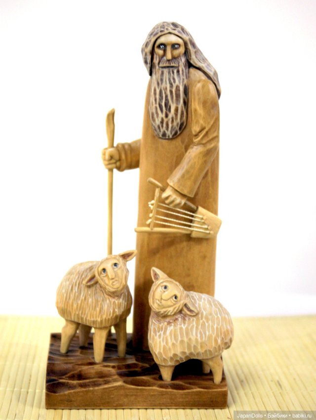 "Пастух" на выставке "Куклы с характером. Четвертая высота"