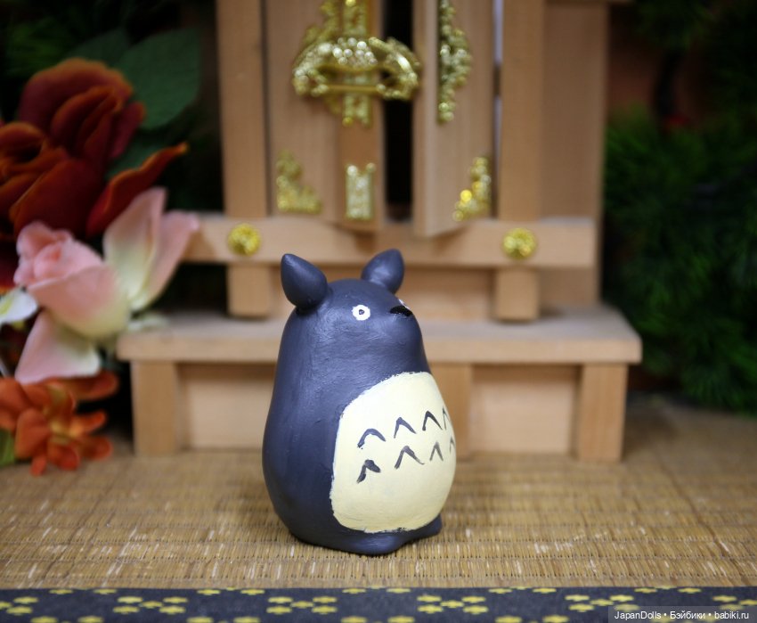 Тоторо на мастер-классе выставки "Япония. Куклы, сказки и легенды" (фото 3)