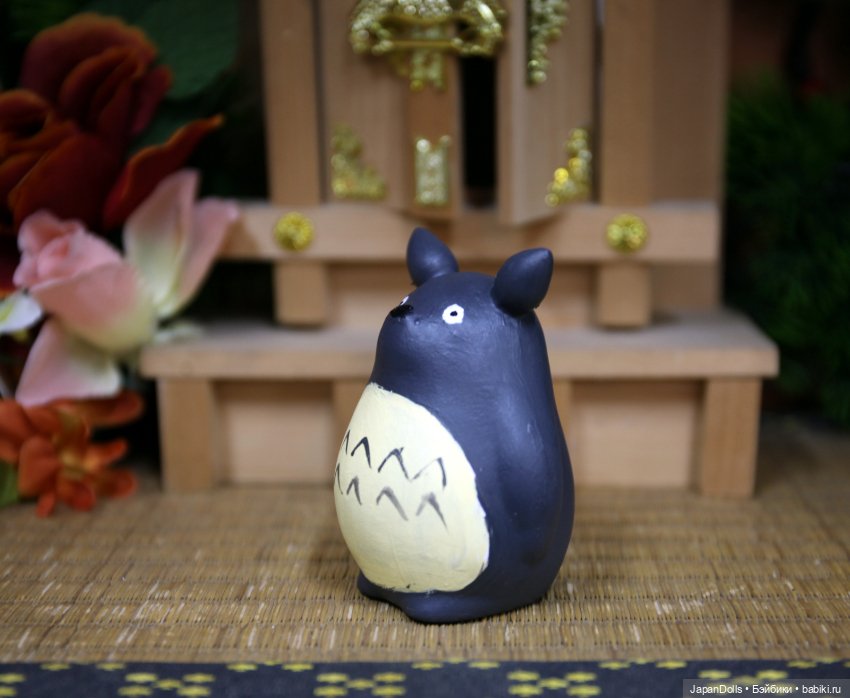 Тоторо на мастер-классе выставки "Япония. Куклы, сказки и легенды" (фото 2)