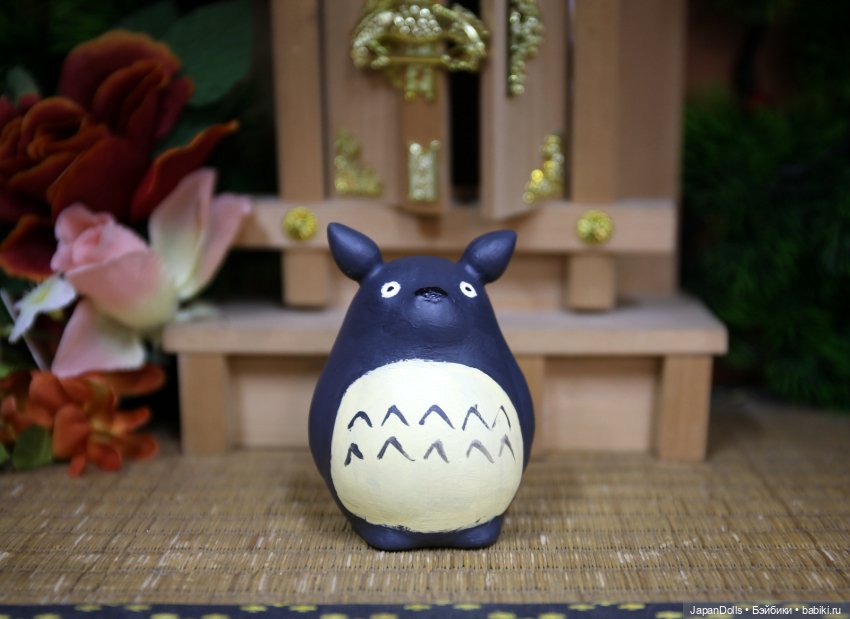 Тоторо на мастер-классе выставки "Япония. Куклы, сказки и легенды"