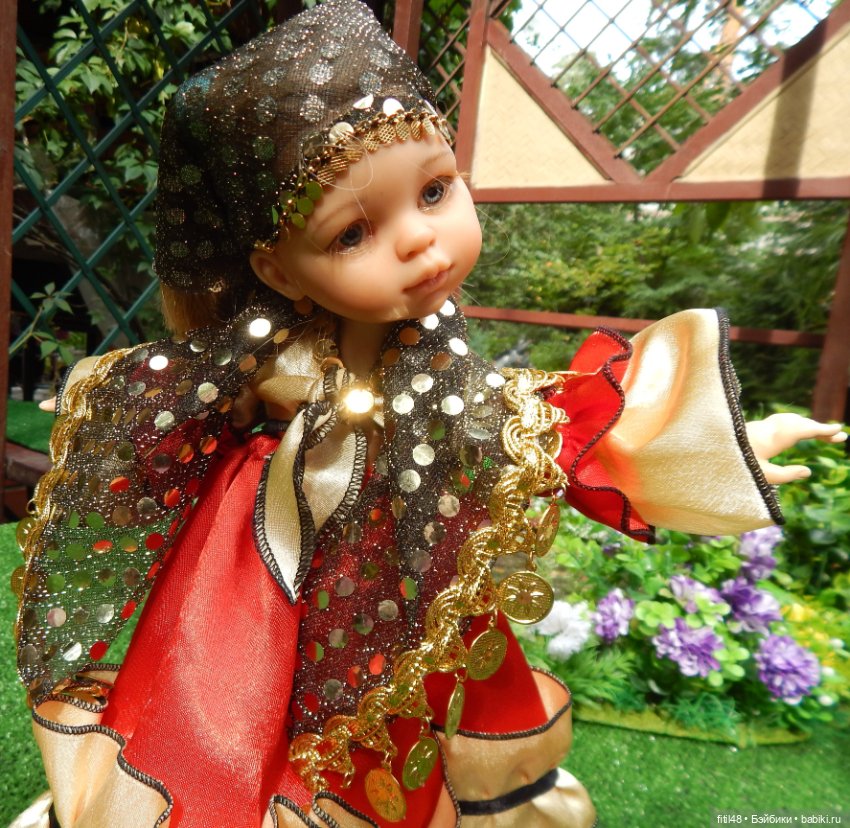 Цыганский наряд — Одежда и обувь для кукол своими руками: фото