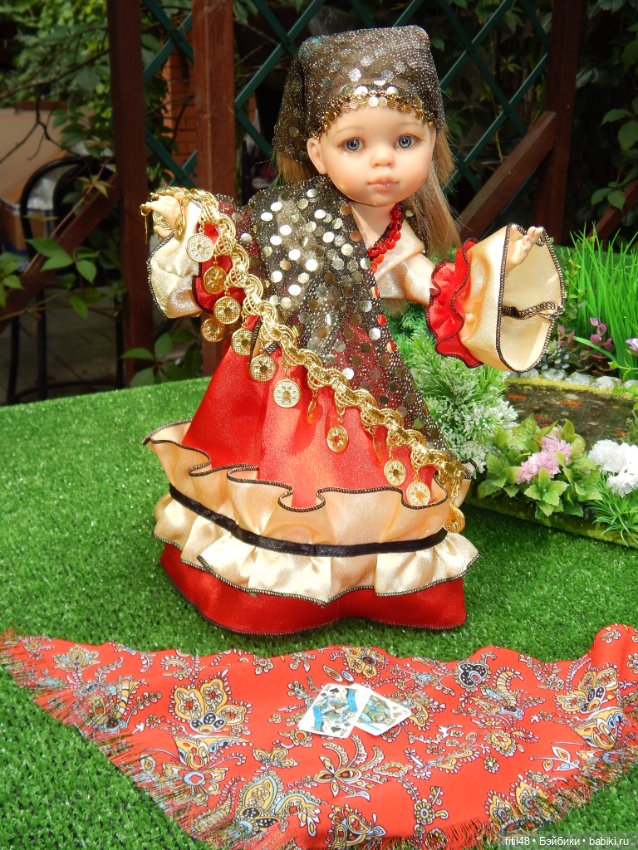 Цыганский наряд — Одежда и обувь для кукол своими руками: фото