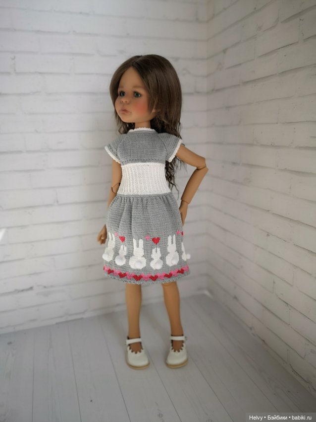 Gemma от Kaye Wigs. Платье с зайцами (фото 2)