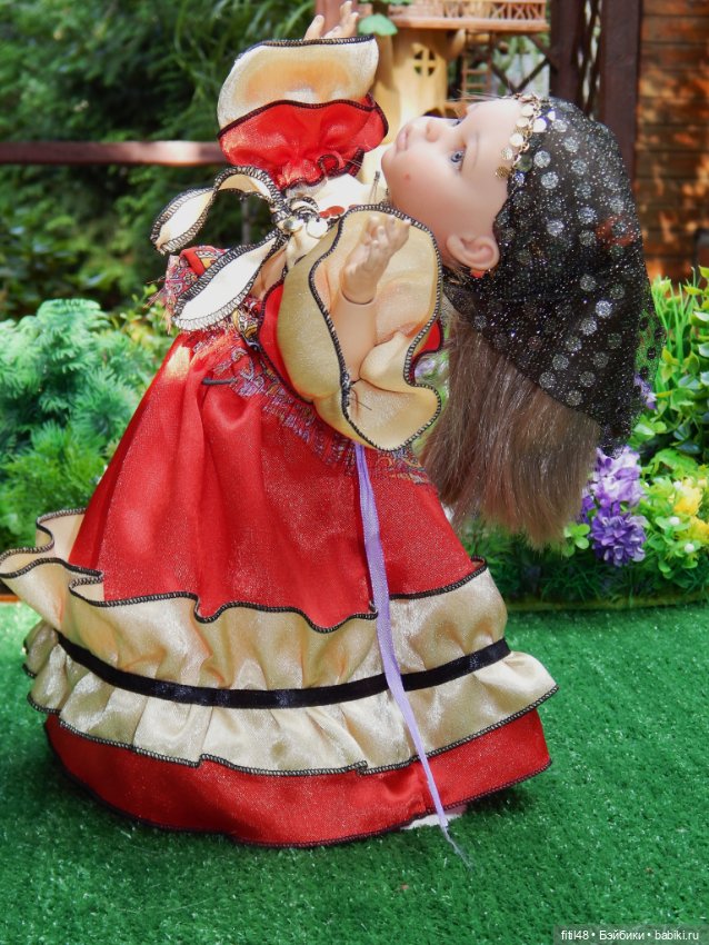 Цыганский наряд — Одежда и обувь для кукол своими руками: фото (фото 2)