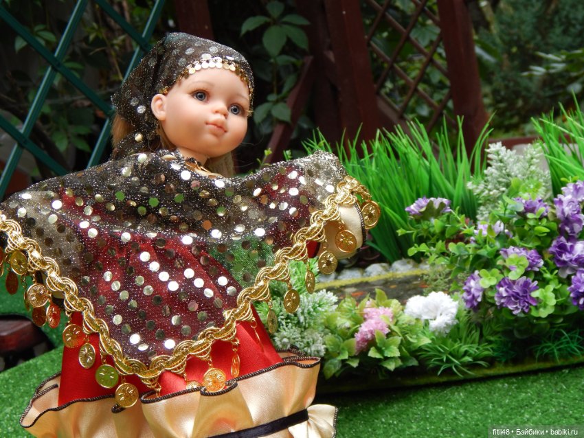 Цыганский наряд — Одежда и обувь для кукол своими руками: фото