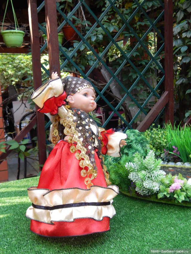 Цыганский наряд — Одежда и обувь для кукол своими руками: фото