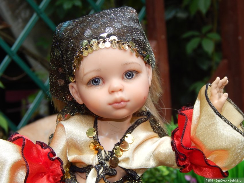 Цыганский наряд — Одежда и обувь для кукол своими руками: фото