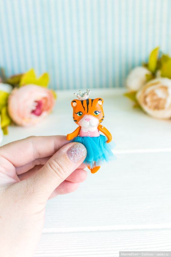 Тигренок Джози — Авторские мишки Тедди и друзья: фото (фото 5)