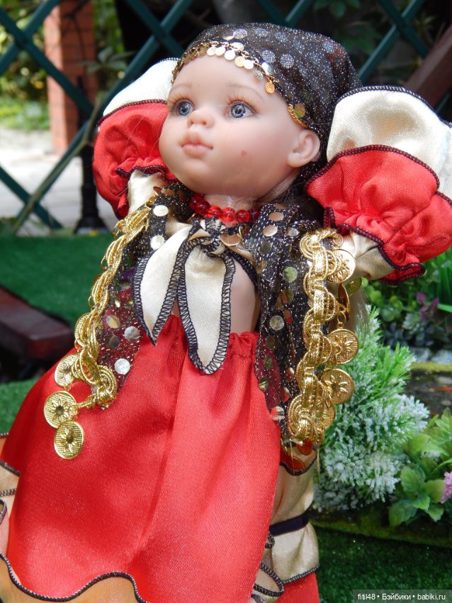 Цыганский наряд — Одежда и обувь для кукол своими руками: фото
