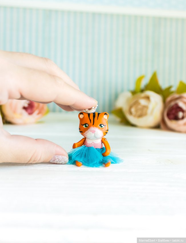 Тигренок Джози — Авторские мишки Тедди и друзья: фото (фото 8)