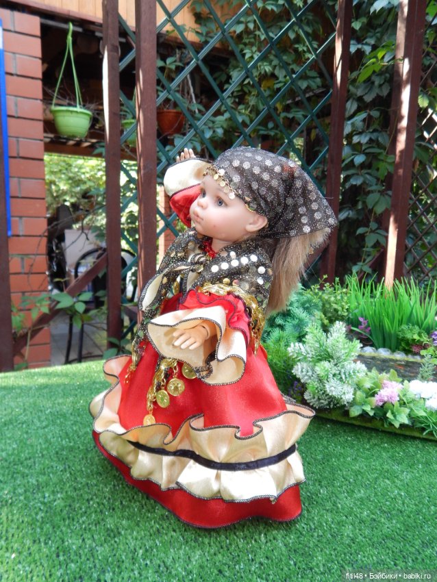 Цыганский наряд — Одежда и обувь для кукол своими руками: фото