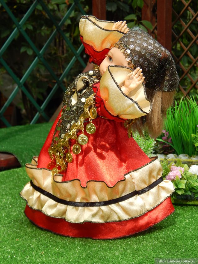 Цыганский наряд — Одежда и обувь для кукол своими руками: фото