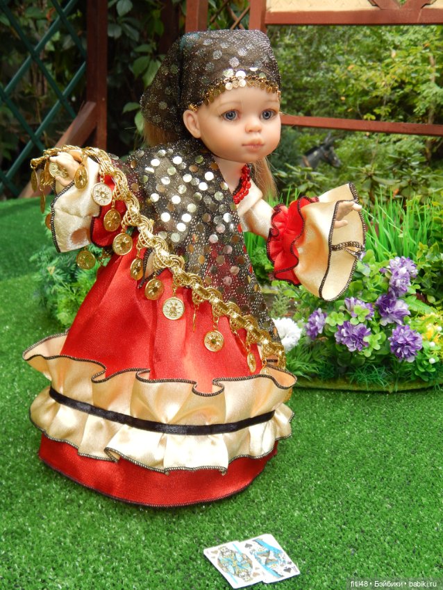 Цыганский наряд — Одежда и обувь для кукол своими руками: фото
