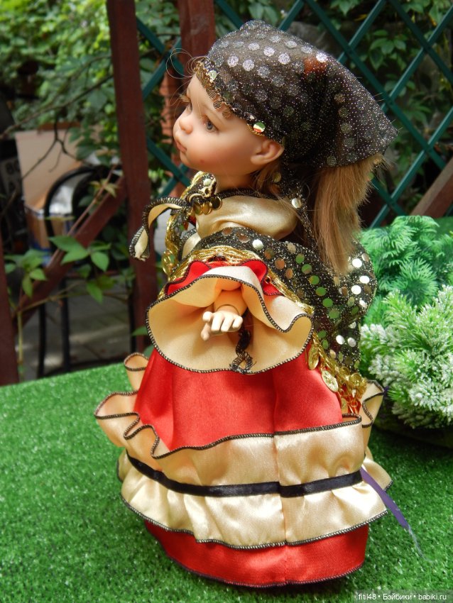 Цыганский наряд — Одежда и обувь для кукол своими руками: фото