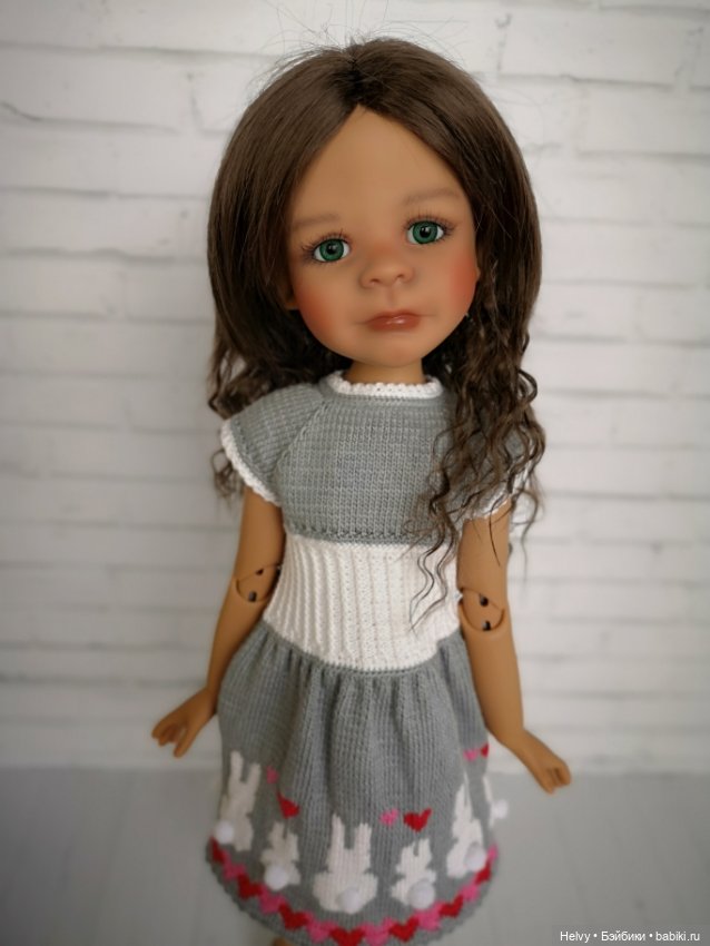 Gemma от Kaye Wigs. Платье с зайцами (фото 5)