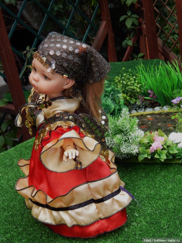 Цыганский наряд — Одежда и обувь для кукол своими руками: фото