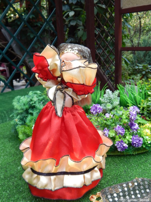 Цыганский наряд — Одежда и обувь для кукол своими руками: фото