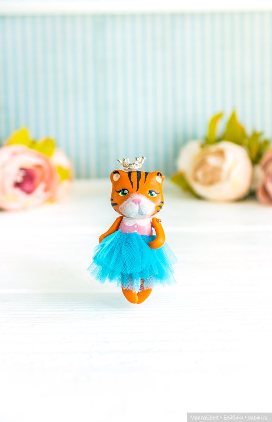 Тигренок Джози — Авторские мишки Тедди и друзья: фото (фото 9)
