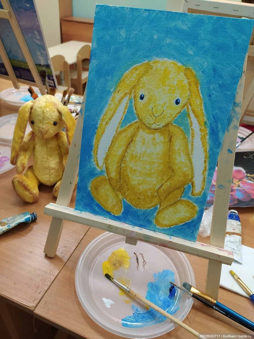 Плюшевые игрушки в живописи (фото 10)