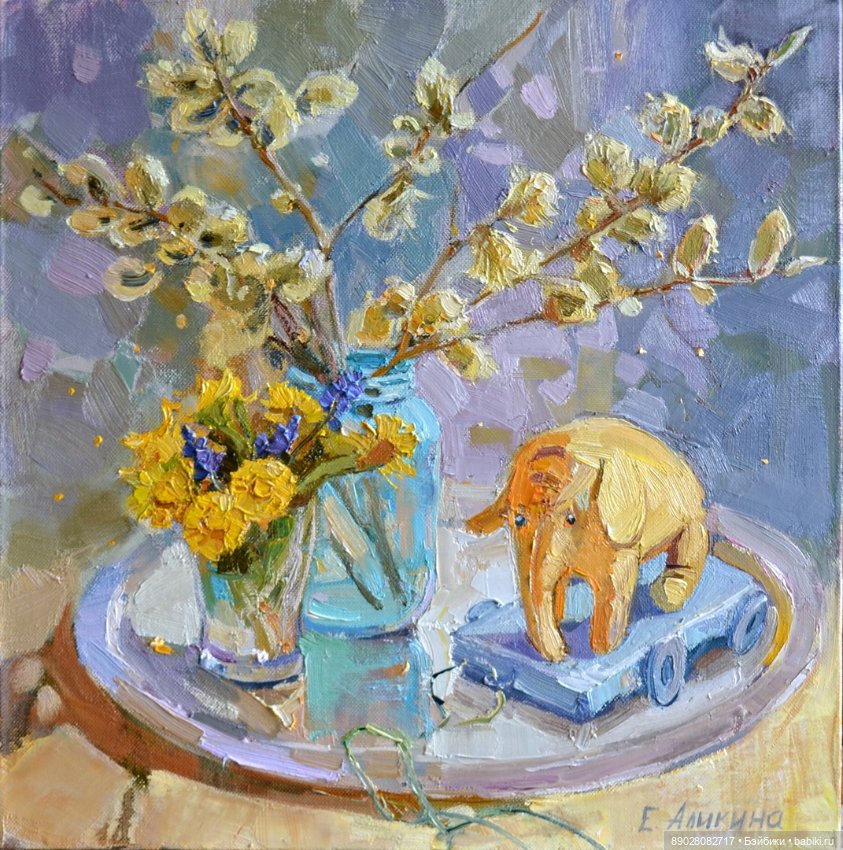 Плюшевые игрушки в живописи (фото 4)