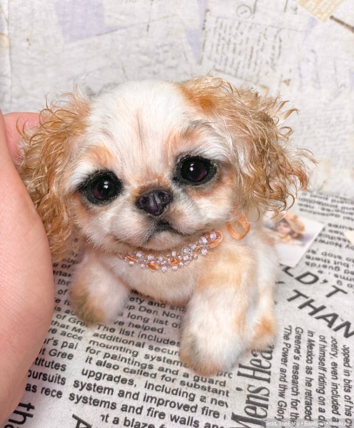 Персик 🍑 — Реалистичные игрушки и звери (Натюр): собаки