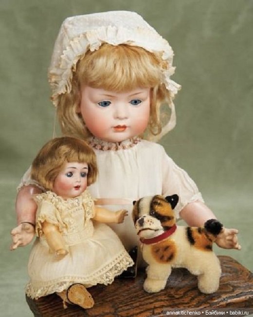 Антикварные куклы и их игрушки. Фотографии часть 2
