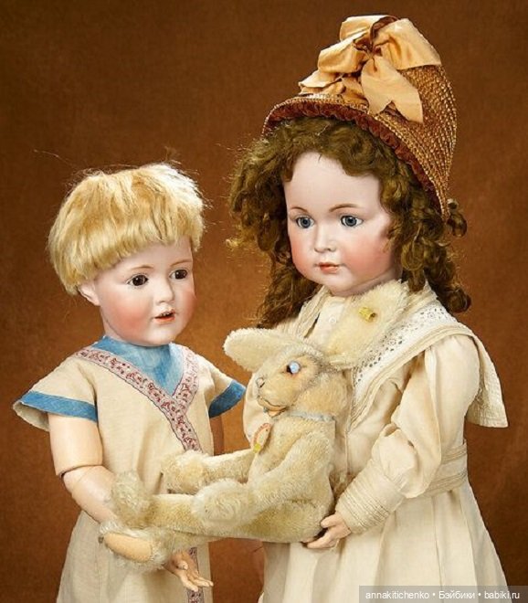 Антикварные куклы и их игрушки. Фотографии часть 2 (фото 4)
