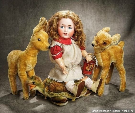 Антикварные куклы и их игрушки. Фотографии часть 2 (фото 6)