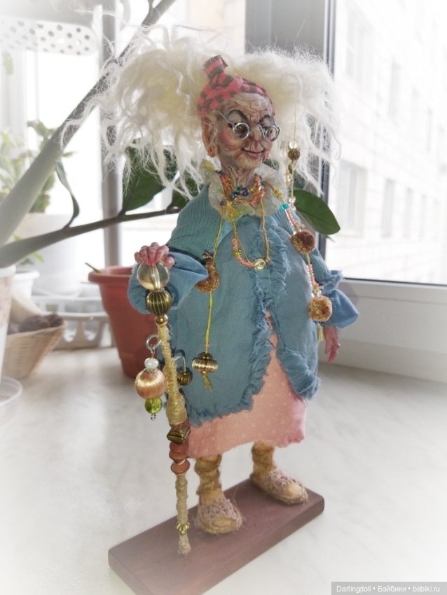 Современная ведьма — Лепка авторских кукол: полимерная глина (фото 6)