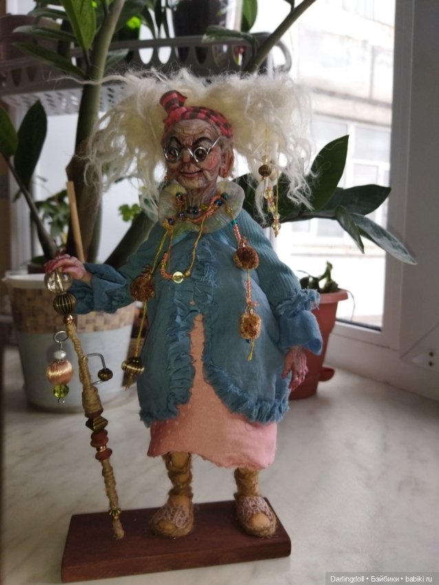 Современная ведьма — Лепка авторских кукол: полимерная глина