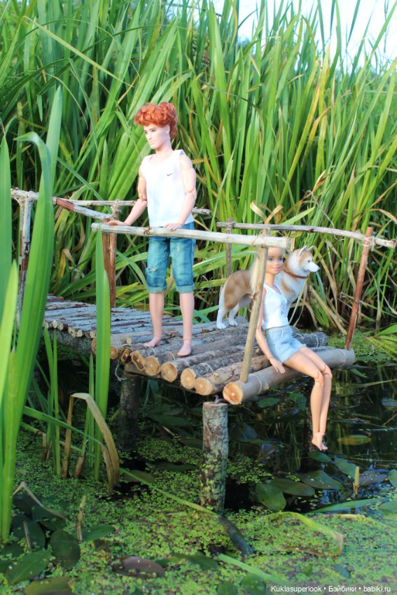 На пруду — Куклы Barbie (Барби): Looks (фото 5)