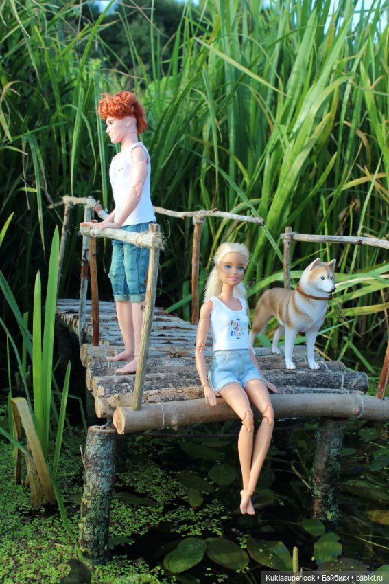 На пруду — Куклы Barbie (Барби): Looks (фото 4)