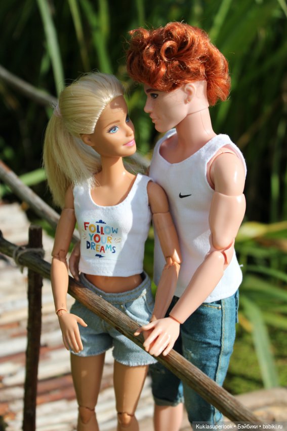На пруду — Куклы Barbie (Барби): Looks