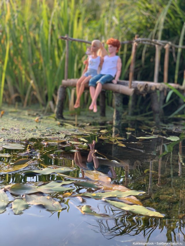 На пруду — Куклы Barbie (Барби): Looks (фото 9)