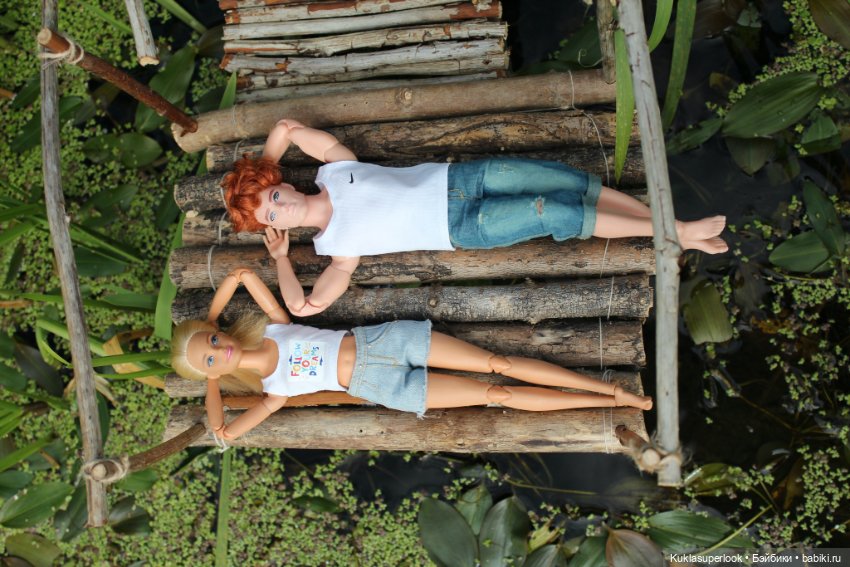 На пруду — Куклы Barbie (Барби): Looks
