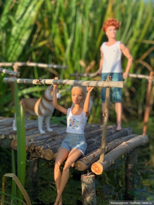 На пруду — Куклы Barbie (Барби): Looks (фото 10)