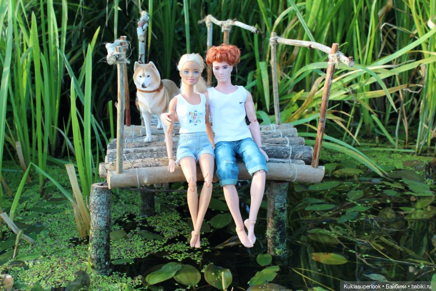 На пруду — Куклы Barbie (Барби): Looks (фото 3)