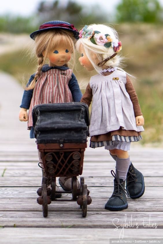 «Сказки Сибиллы» Уникальные куклы ручной работы Sigita Stonienė (фото 3)