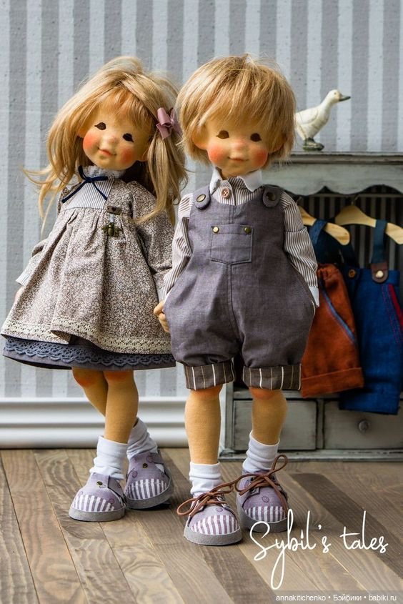 «Сказки Сибиллы» Уникальные куклы ручной работы Sigita Stonienė