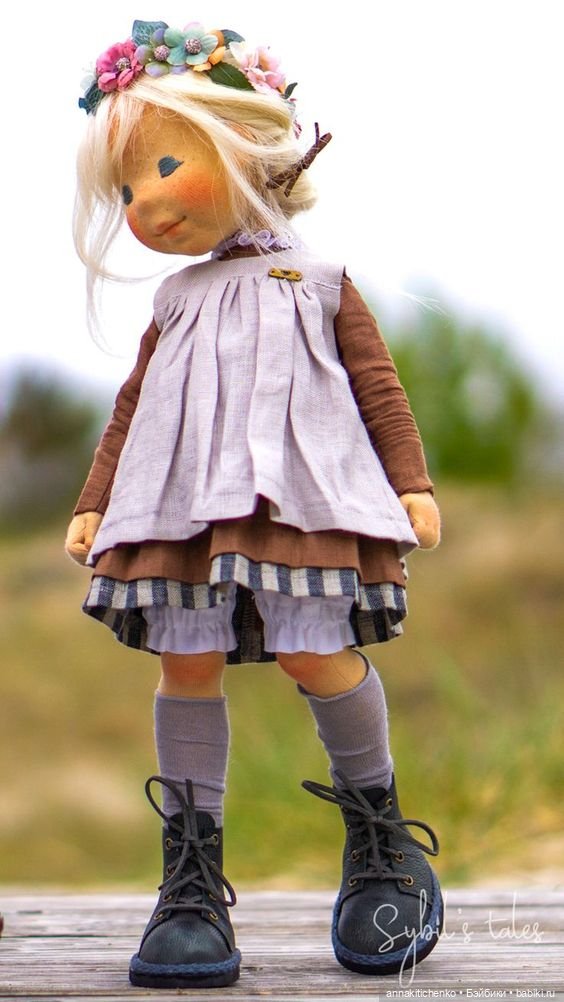 «Сказки Сибиллы» Уникальные куклы ручной работы Sigita Stonienė (фото 4)