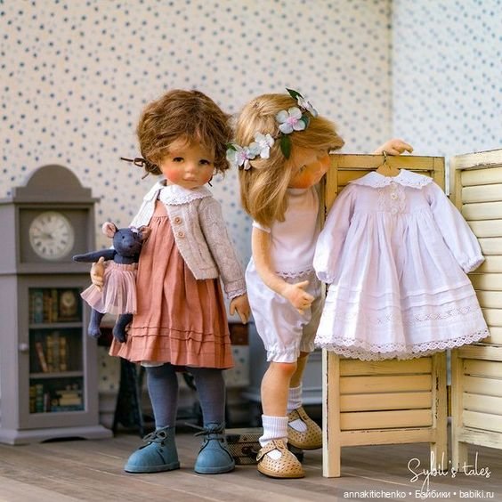 «Сказки Сибиллы» Уникальные куклы ручной работы Sigita Stonienė