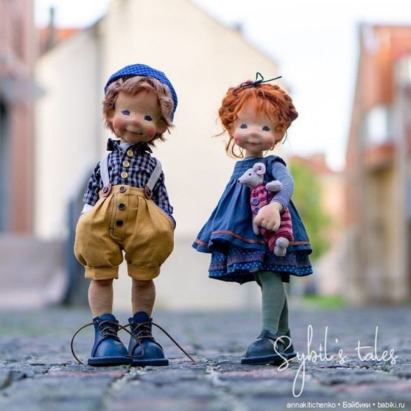 «Сказки Сибиллы» Уникальные куклы ручной работы Sigita Stonienė (фото 7)