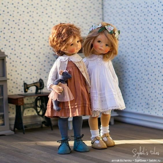 «Сказки Сибиллы» Уникальные куклы ручной работы Sigita Stonienė