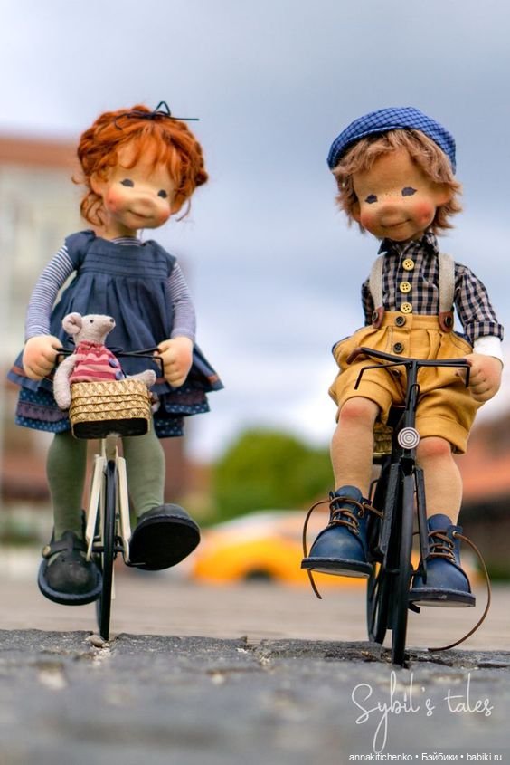 «Сказки Сибиллы» Уникальные куклы ручной работы Sigita Stonienė (фото 5)